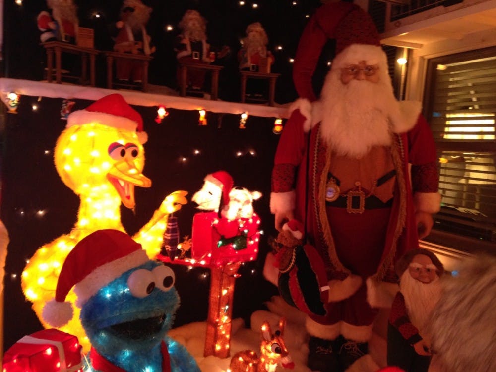 PHOTOS COURTESY OF RENEE SCAVONE
The houses on 34th Street each have different, highly creative themes.