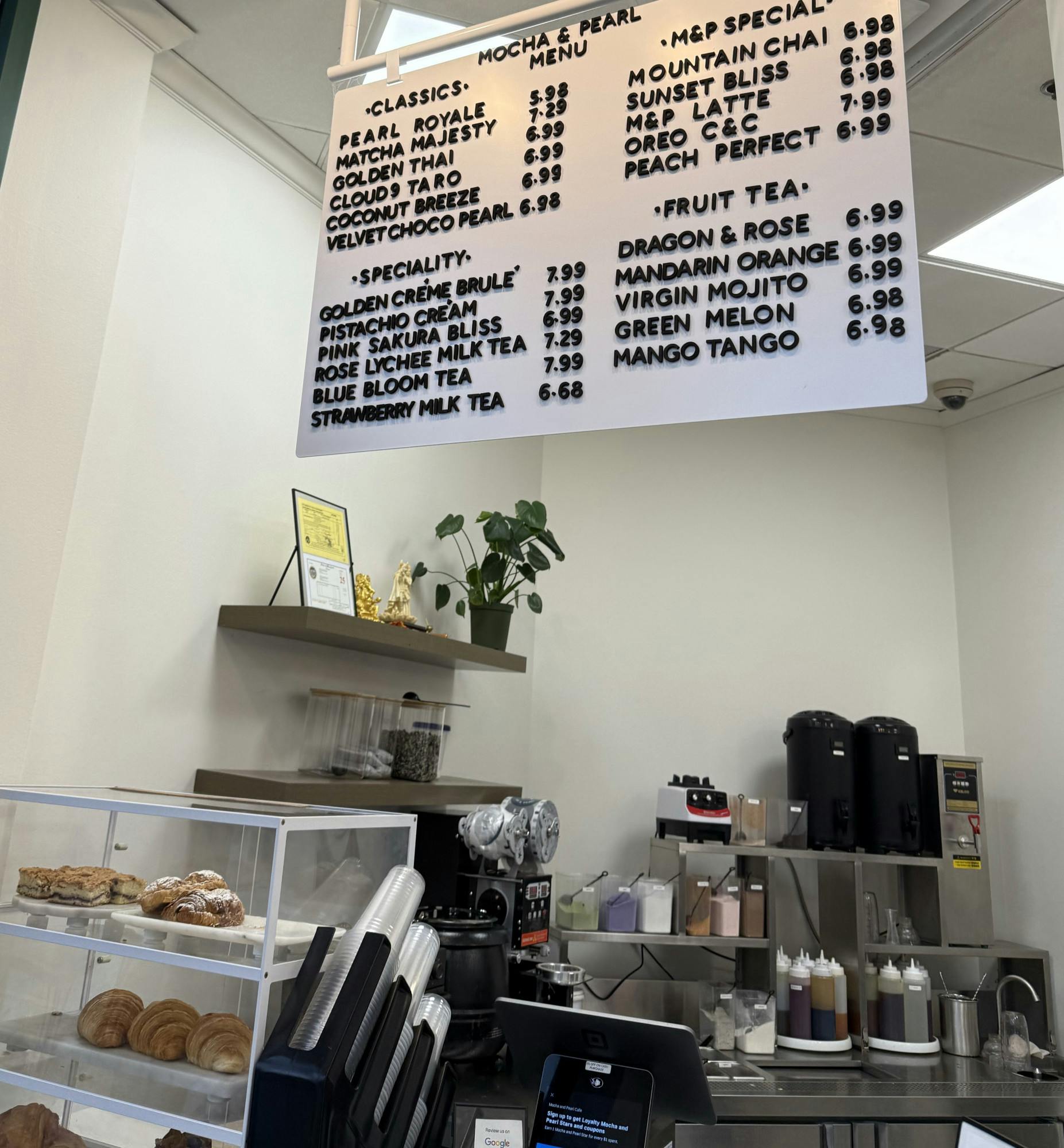 COURTESY OF ADWITA SINHA
At Mocha and Pearl, enjoy inventive boba creations alongside fresh coffee and desserts in a cozy cafe setting.