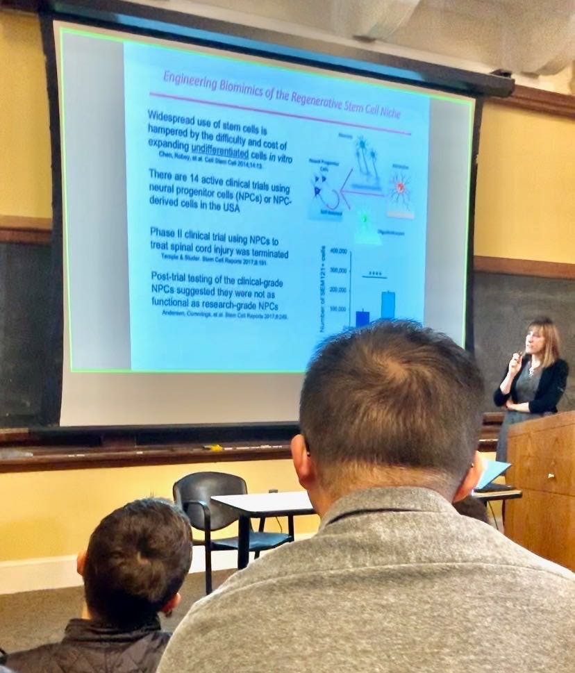 COURTESY OF ISABEL Thomas
The Chemical and Biomolecular Engineering Seminar series hosted the discussion last week.