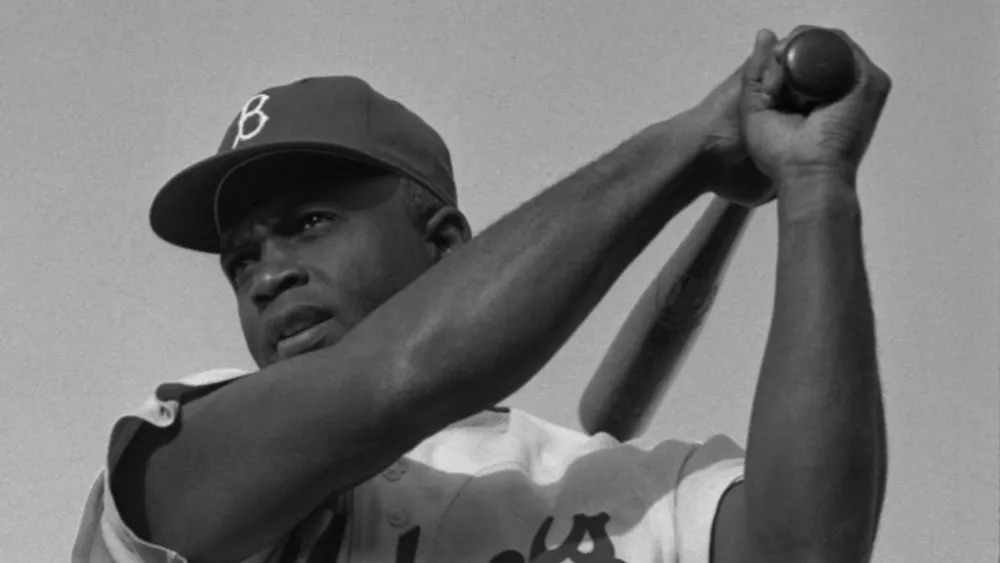PUBLIC DOMAIN
Jackie Robinson was the first African American to play in Major League Baseball.