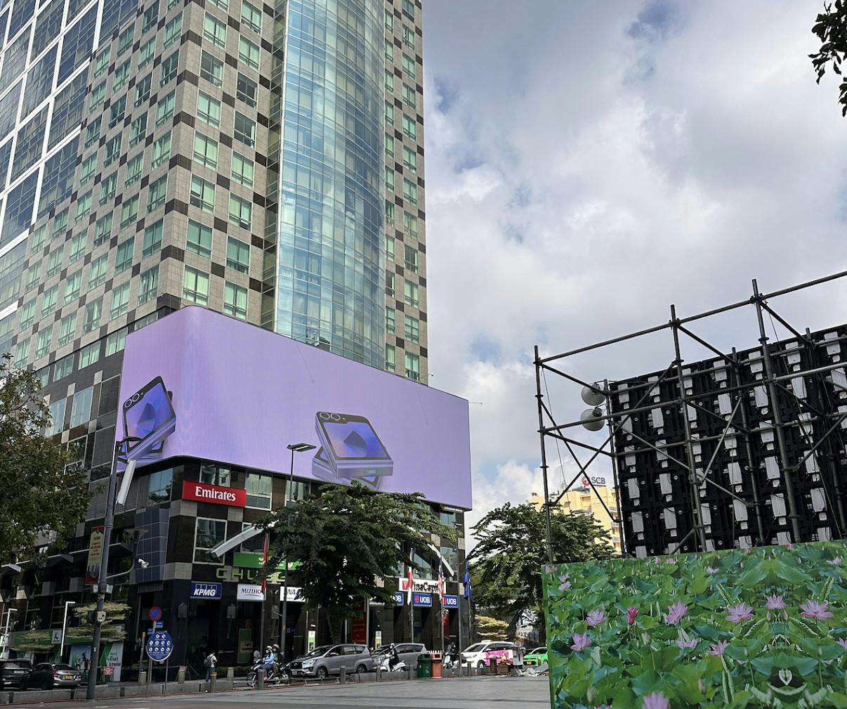 COURTESY OF KATIE TRUONG
One of the last photos I took of my hometown (Saigon, Vietnam) right before my 24-hour flight here.&nbsp;