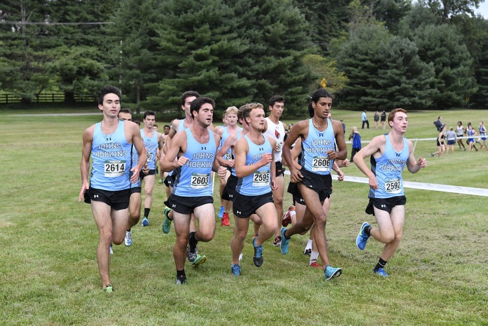 HOPKINSSPORTS.COM
Cross country competes against Division I competition.
