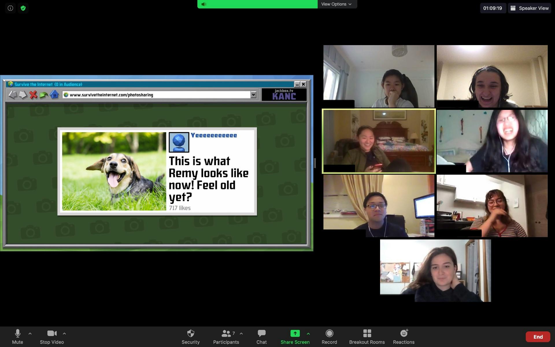 COURTESY OF MARVIS GUTIERREZ
For Gutierrez, platforms such as Zoom and Discourse have provided a way to connect with friends, despite physical distance.&nbsp;