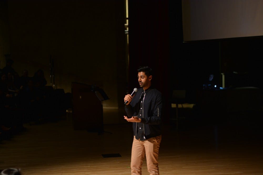 LAUREN QUESTELL/PHOTOGRAPHY EDITOR
The final Milton S. Eisenhower Symposium (MSE) 2017 event of the semester featured comedian, actor and writer Hasan Minhaj of The Daily Show. 