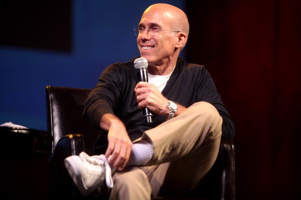 GAGE SKIDMORE/CC BY-SA 2.0
Jeffrey Katzenberg founded Quibi as a way to pair high production value with fast entertainment.&nbsp;
