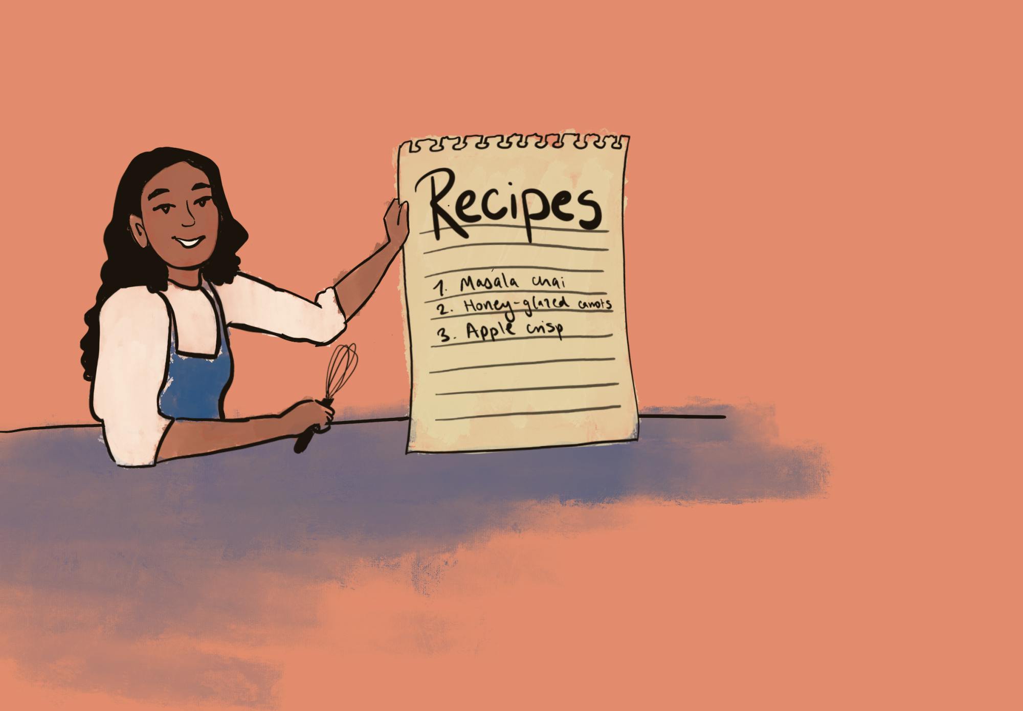 ARANTZA GARCIA / DESIGN AND LAYOUT EDITOR
John provides sweet and savory recipes for you to experiment with this fall.