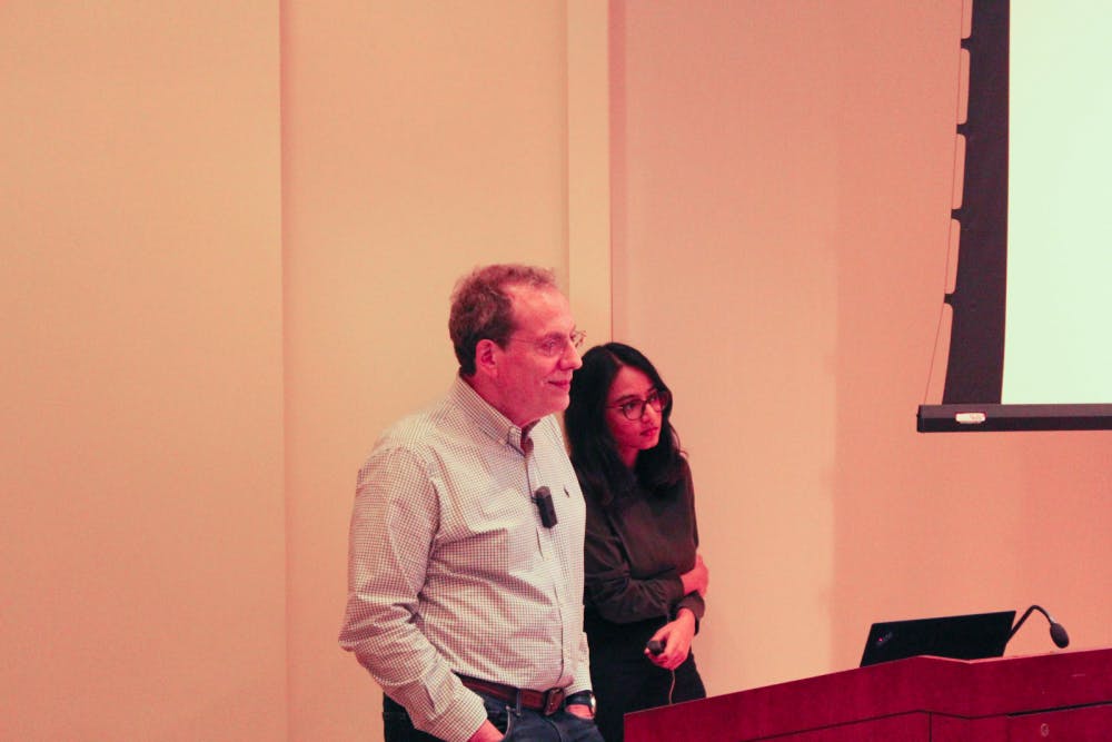 COURTESY OF SABRINA CHEN
Dr. Andrew Feinberg studies the effects that spaceflight has on human genetic expression.