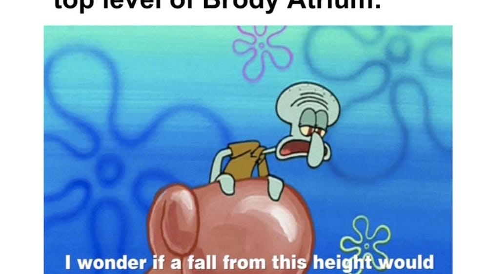 COURTESY OF WILLIAM CHO.
This is just one example of the kinds of memes posted on the page. 