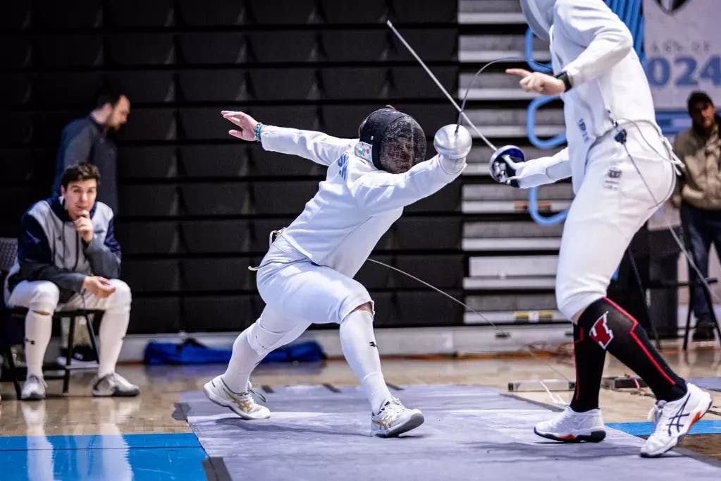 COURTESY OF HOPKINSSPORTS.COM
The Men’s and Women’s fencing teams dominated multiple opponents in all three fencing disciplines, Foil, Sabre and Epee.