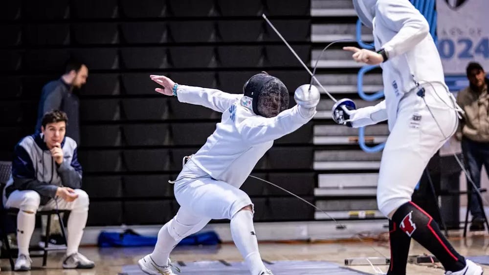 COURTESY OF HOPKINSSPORTS.COM
The Men’s and Women’s fencing teams dominated multiple opponents in all three fencing disciplines, Foil, Sabre and Epee.