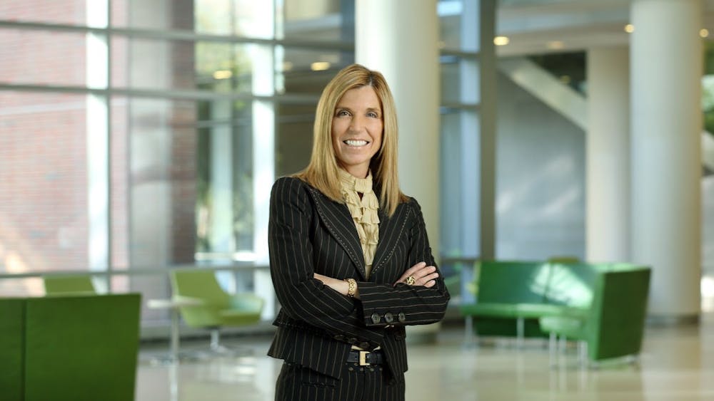 COURTESY OF REDONDA MILLER
Miller encouraged Hopkins students to go beyond the textbook to understand different careers in medicine. 