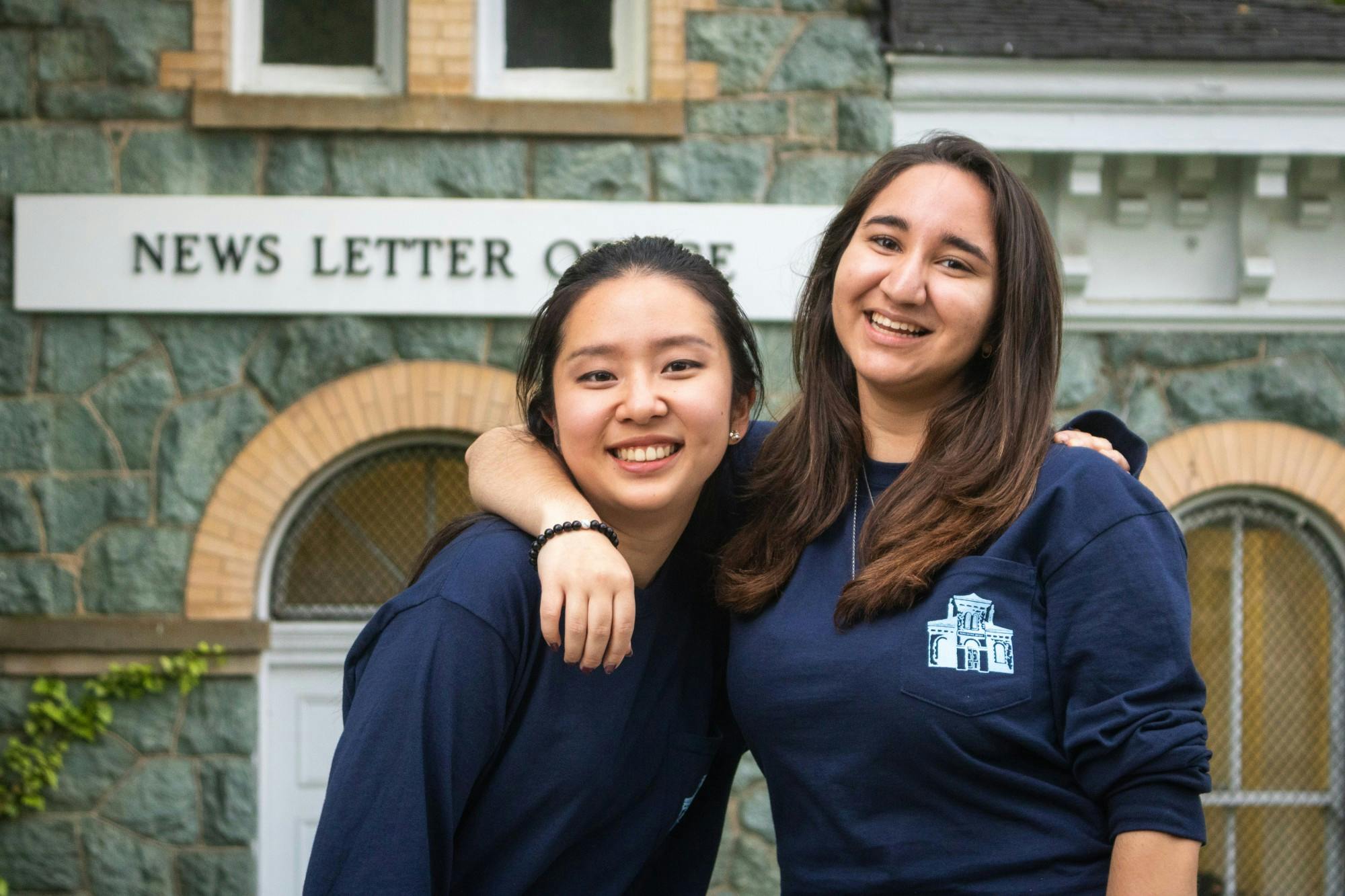 NEHA SANGANA/PHOTOGRAPHY STAFF
Isaacs and Kim reflect on their accomplishments this year at The News-Letter.&nbsp;