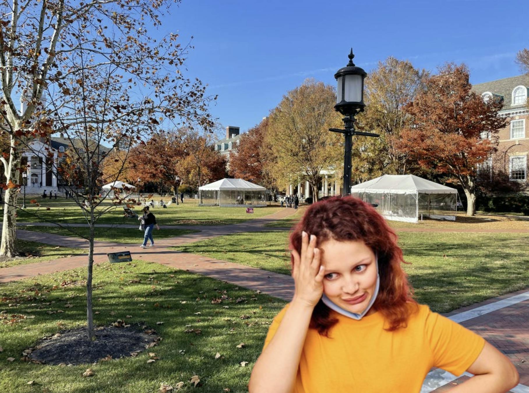 COURTESY OF CLAIRE BADREAU
Students report mixed feelings about the University's new COVID-19 guidelines.