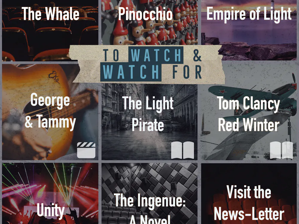 COURTESY OF MARY KATE MCCORMICK
Picks this week include George & Tammy, The Light Pirate and Unity.