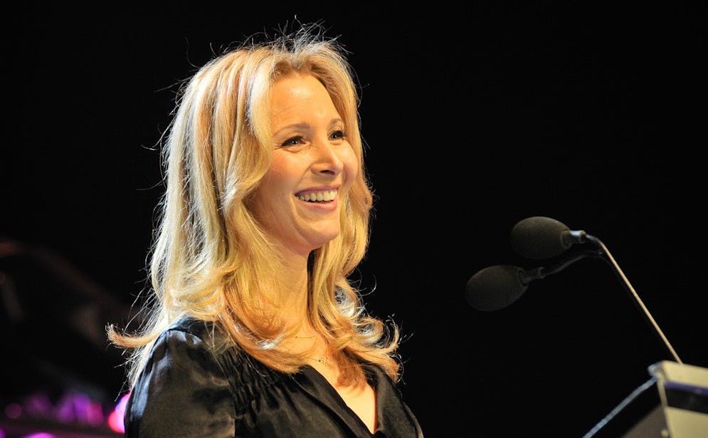 Lan Bui/CC BY-SA 2.0
Lisa Kudrow played vegetarian Phoebe Buffay in the sitcom Friends.