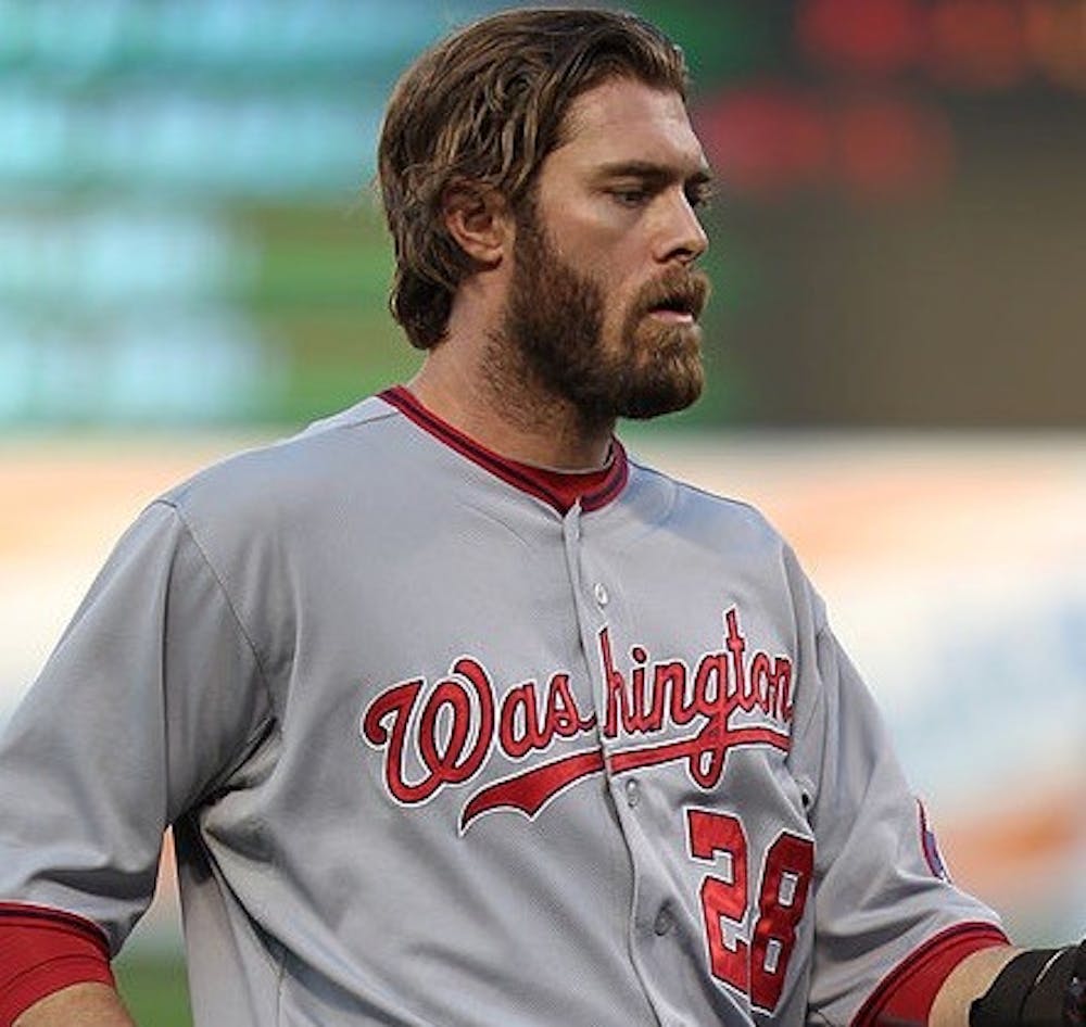 flickr/ cc-by-sa-2.0:
Jayson Werth will look to bounce back from a subpar 2015 for the Nats.