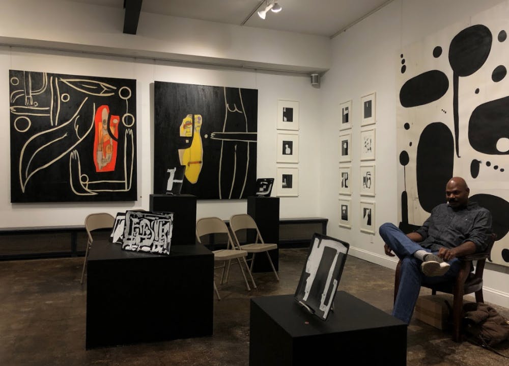 COURTESY OF KAYLEE ZOU
Thompson discussed his artistic process and the trajectory of his career.