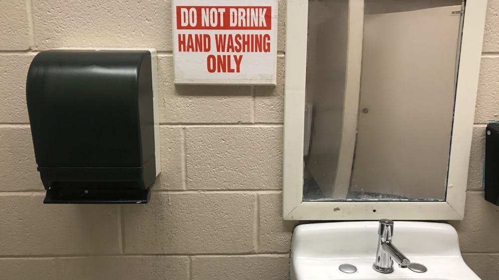 COURTESY OF TRISHA PARAYIL
Tap water is not drinkable in a majority of Baltimore City public schools.