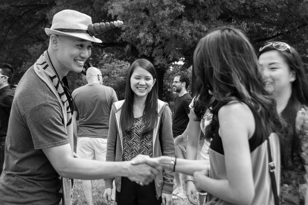 KAREEM OSMAN/PHOTOGRAPHY EDITOR
A-Level Capital launched on the Beach with a performance by the Lion Dance team and refreshments.