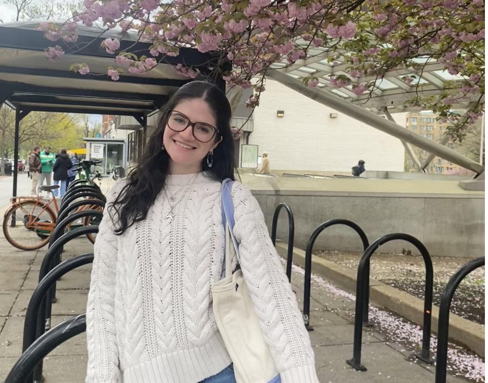 COURTESY OF JOHNALYS FERRER
Ferrer reflects on her journey with her glasses.