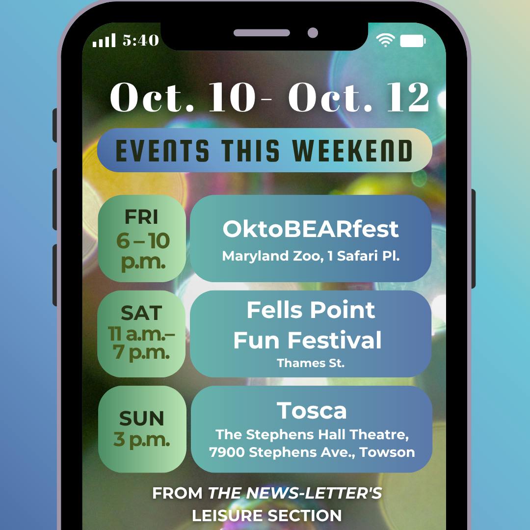 SYDNOR DUFFY / DESIGN &amp; LAYOUT EDITOR
Cozy up to October with a weekend full of theater, festivals, and fall flavor.