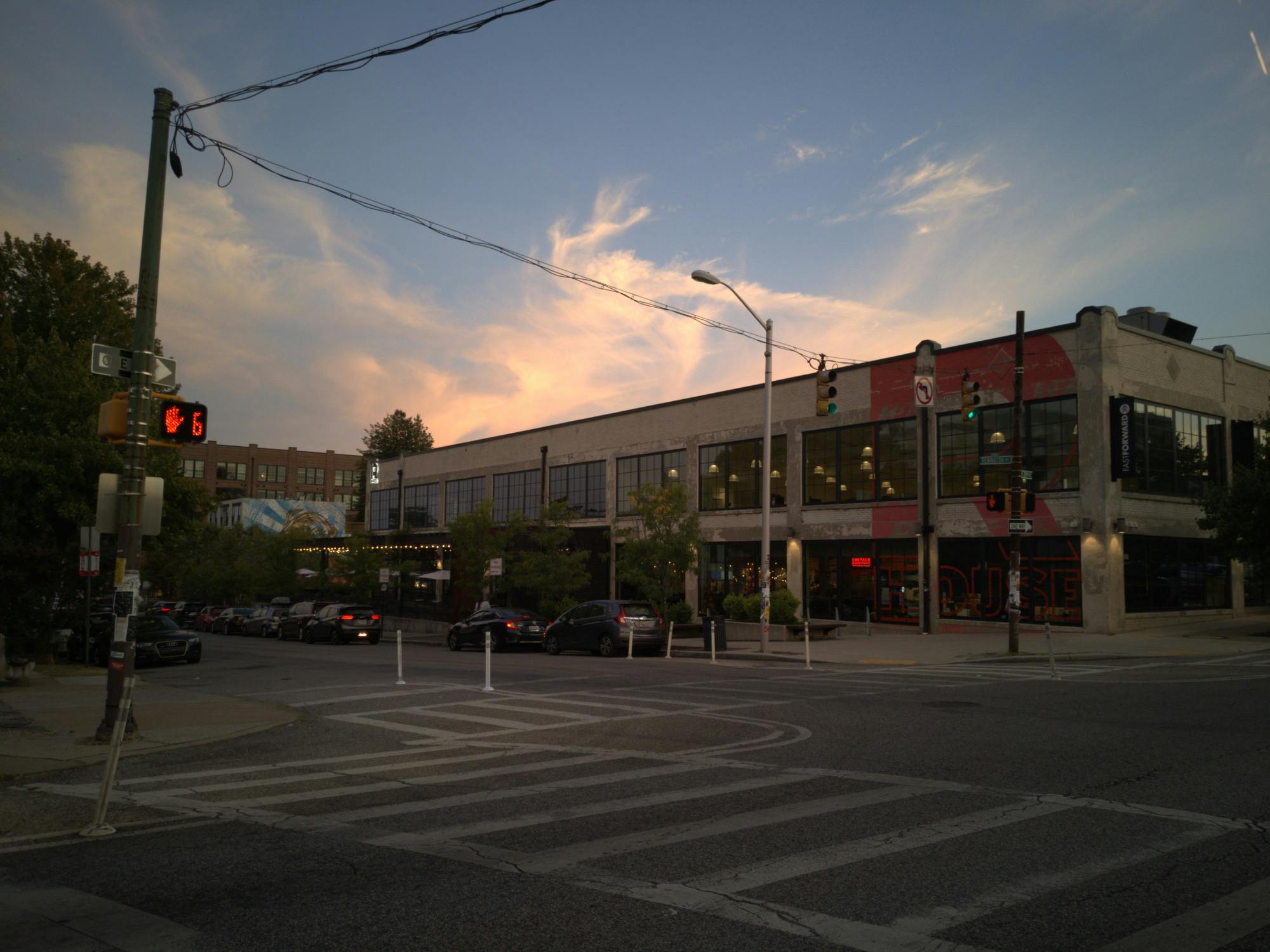 COURTESY OF ROWAN LIU&nbsp;
Located conveniently in Remington, R House provides a plethora of food options and looks its best at dusk!