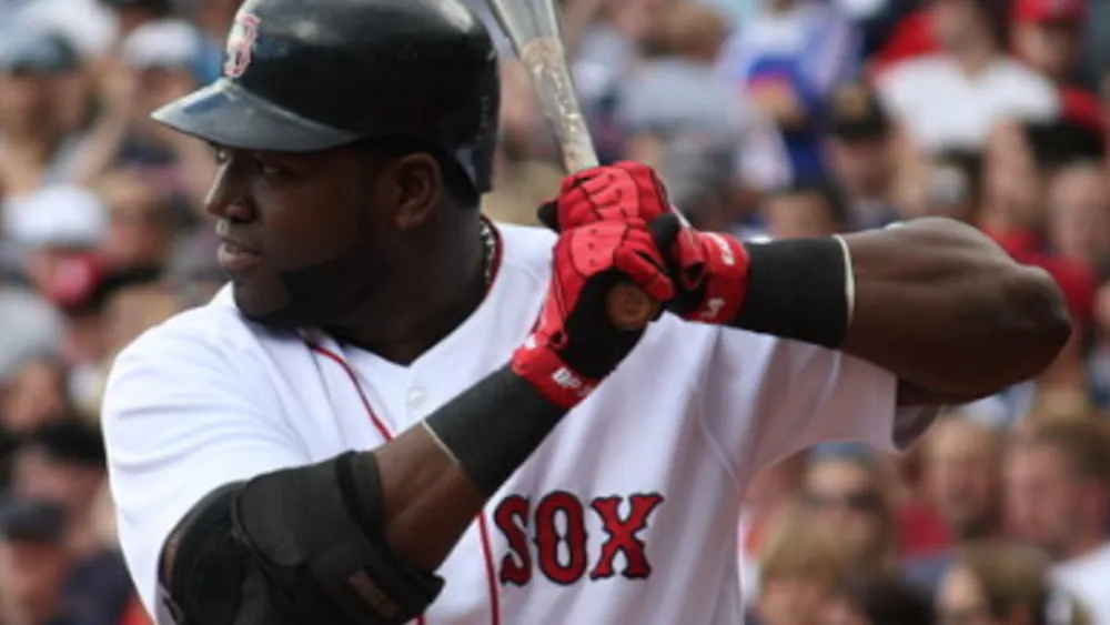 PARKERJH/CC BY 3.0
David Ortiz batting at home of the Red Sox, Fenway Park, in 2009.