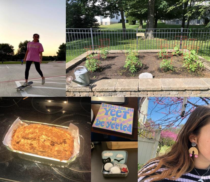 COURTESY OF ELLE GRANT
Over the course of the pandemic, Grant has noticed people revert to Austen-like hobbies such as baking, walking and gardening.