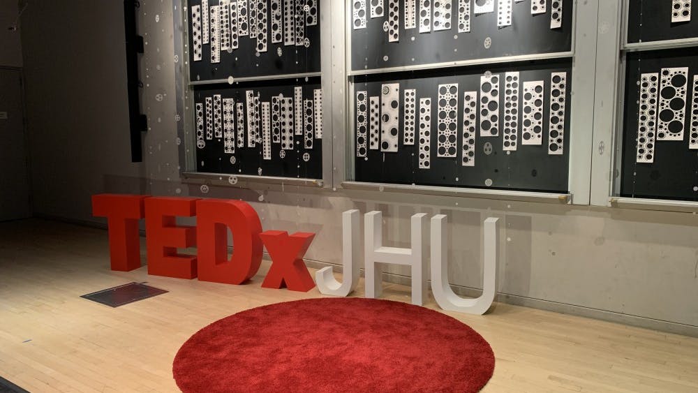 The TEDxJHU event “Connect the Dots,” took place in the Bloomberg Center for Physics and Astronomy.