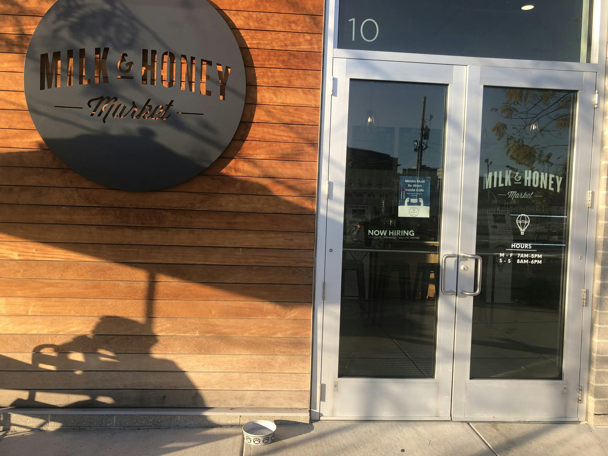 COURTESY OF SABRINA ABRAMS

Milk &amp; Honey Market by Vanguard Coffee near Penn Station is the starting point for a Station North Mural Art Tour this Saturday.&nbsp;