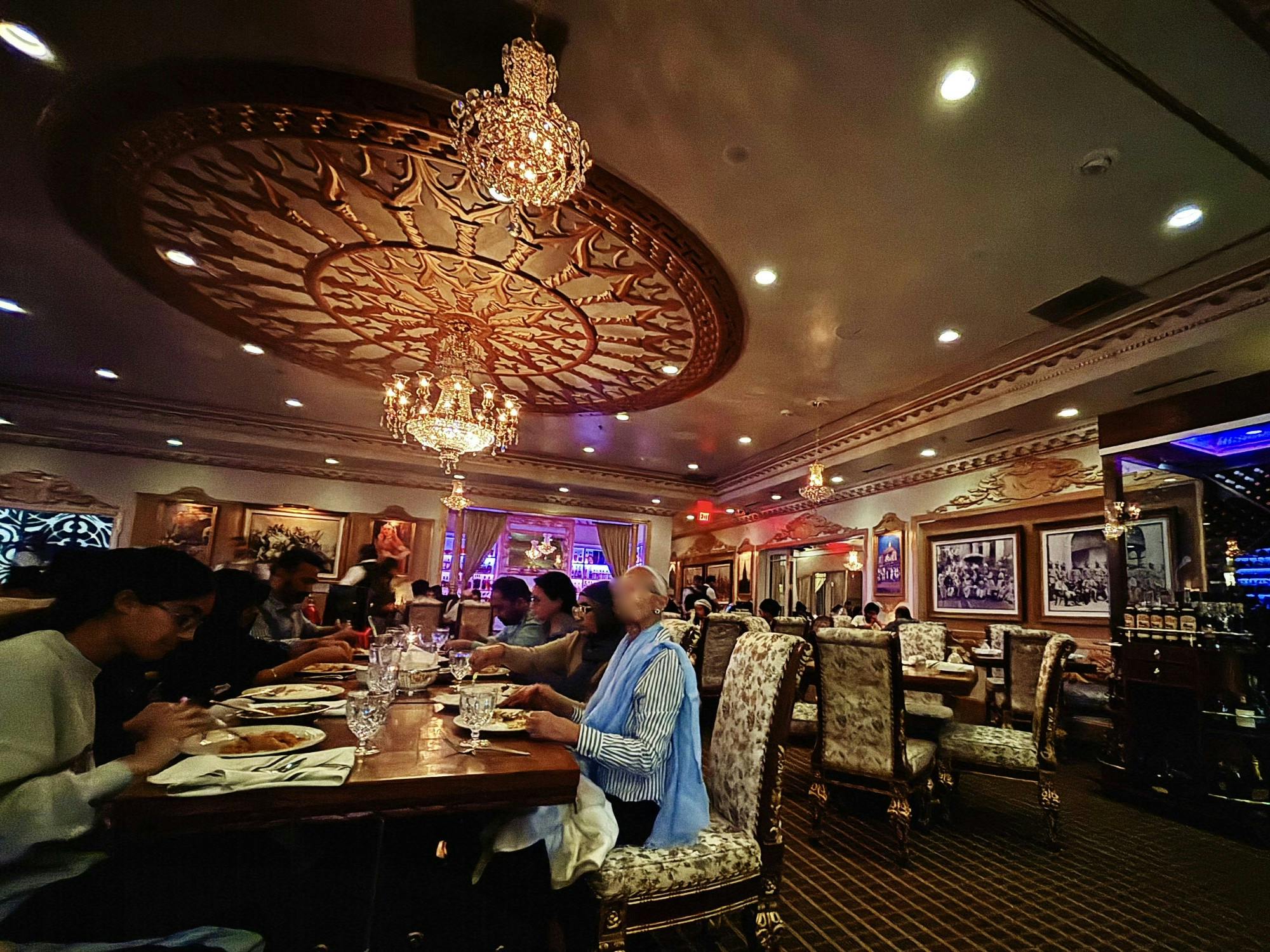 COURTESY OF YUYU HUANG
A dreamy night at Royal Taj crowned it Huang’s Restaurant of the Year.