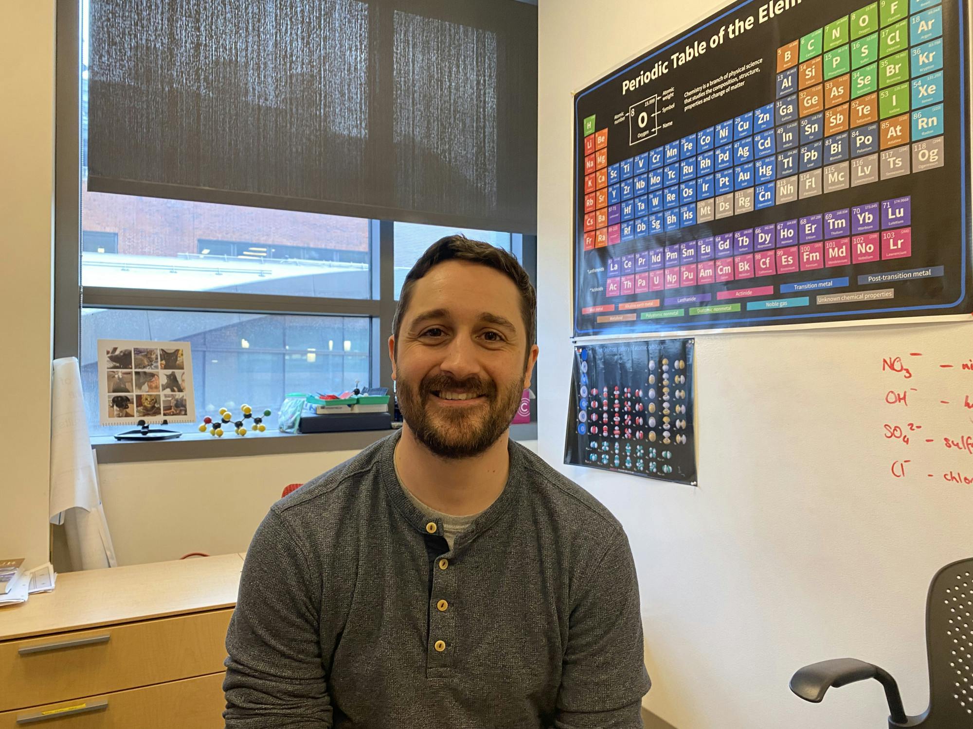 COURTESY OF JIAYI LI
Young taught chemistry on the streaming platform Twitch to encourage interaction.