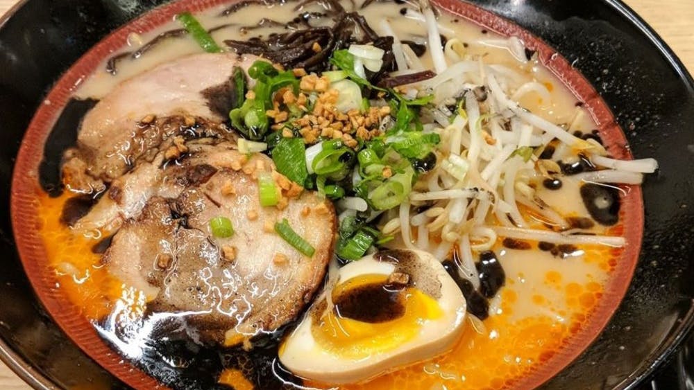 COURTESY OF AUBIN LOHIER
Ramen Utsuke is the best bang for your buck noodle spot in town.