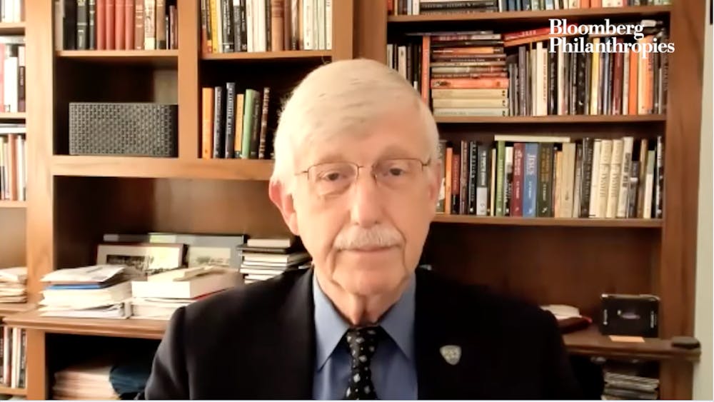 COURTESY OF WILLIAM BLAIR
National Institutes of Health Director Francis Collins discussed the current state of the pandemic, along with booster shots, COVID-19 variants and vaccine hesitancy.