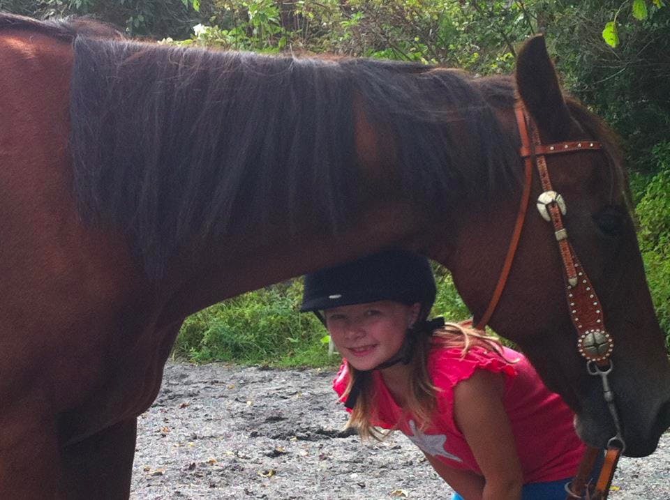 COURTESY OF MADELYN KYE
Kye tells the story of her mother’s rescue horse Quincy and his declining health.