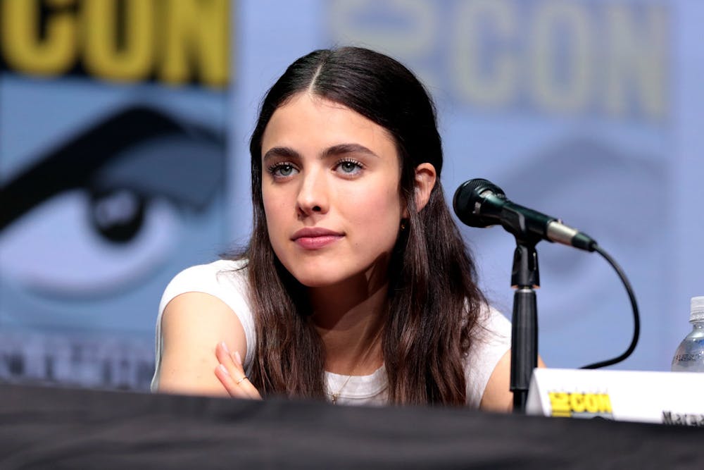 GAGE SKIDMORE / CC BY-SA 2.0
Margaret Qualley plays Jamie in Drive-Away Dolls, who goes on a road trip with her love interest Marian, played by Geraldine Viswanathan.
