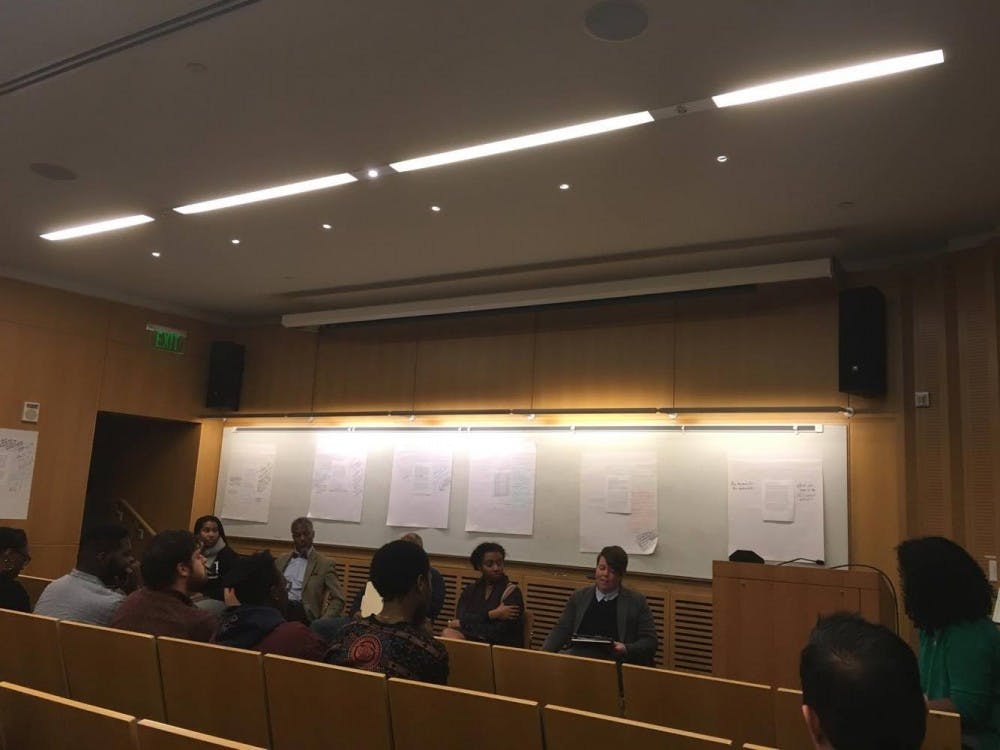 COURTESY OF ROLLIN HU
Students and faculty criticized the Roadmap on Diversity and Inclusion.