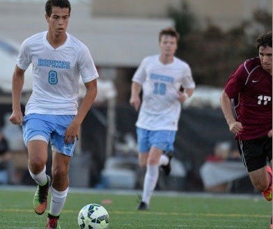  HOPKINSSPORTS.COM
Samy Ramadane chipped in three points to key a Blue Jay victory.