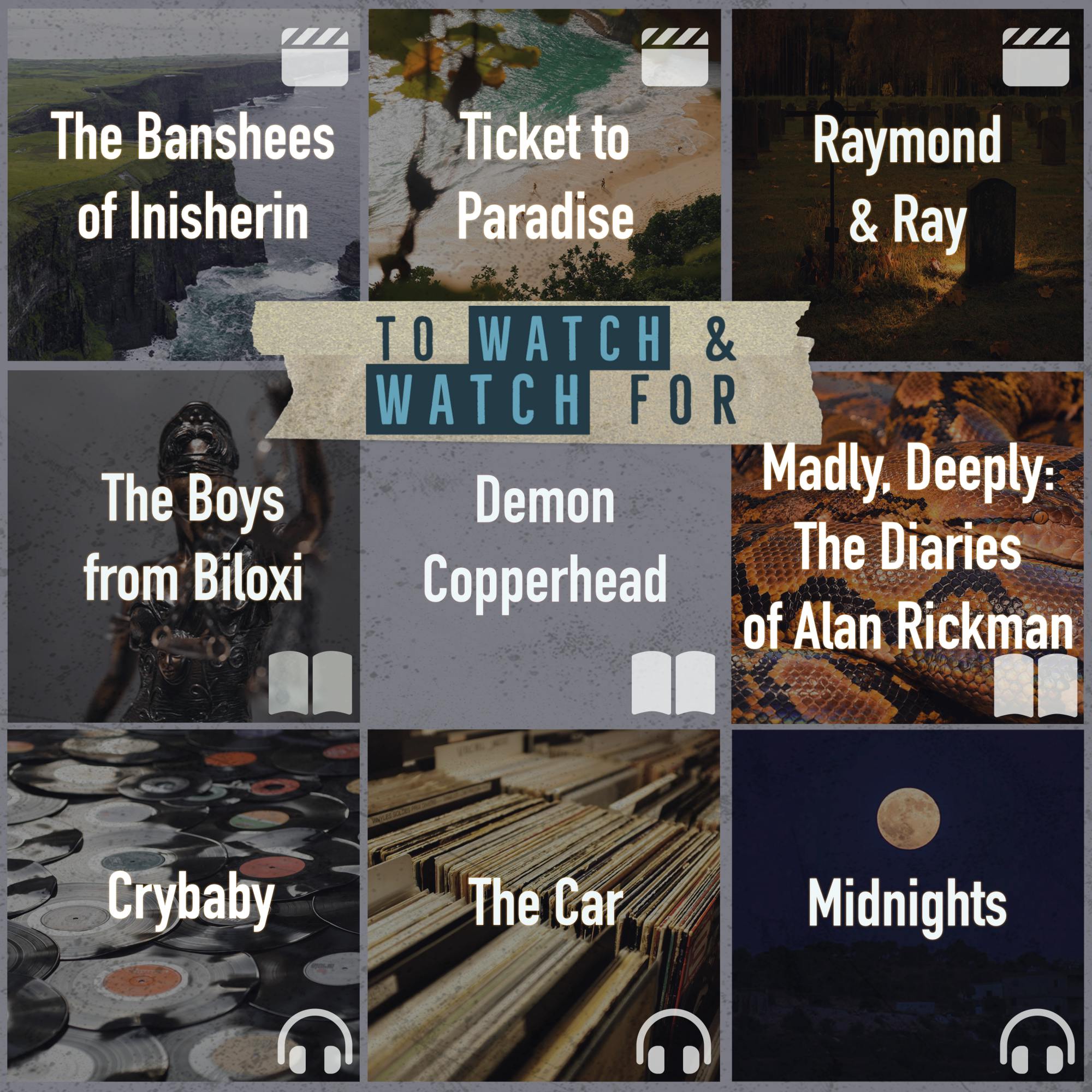 COURTESY OF JOHN D’CRUZ
The Banshees of Inisherin, The Boys from Biloxi and Crybaby are a few of the picks to explore this fall break.