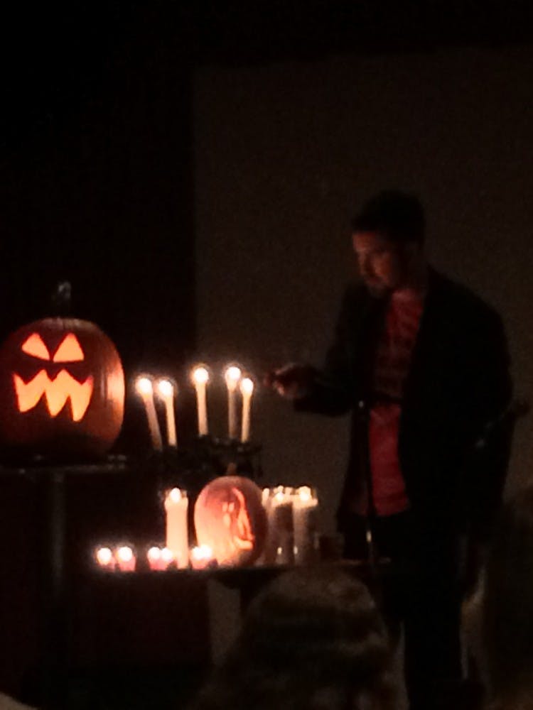 COURTESY OF KATHERINE LOGAN
The 7th annual Scary Stories Night showcased a Baltimore tradition.