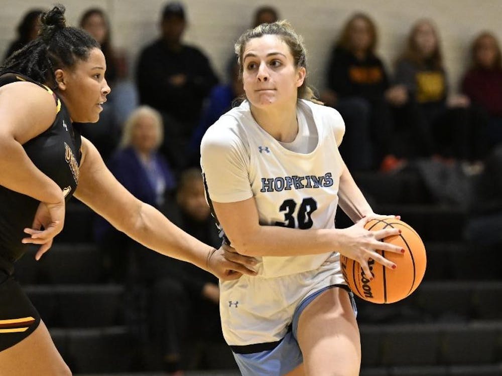 COURTESY OF HOPKINSSPORTS.COM
Men’s and women’s basketball both extended their winning streaks with huge wins over the weekend.