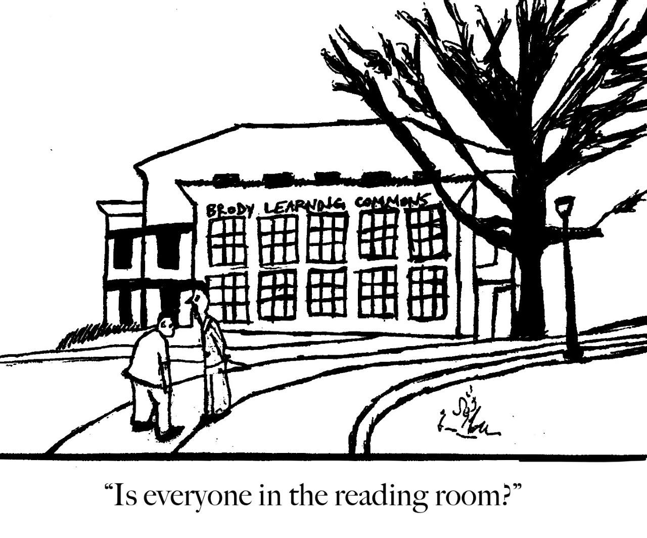 COURTESY OF SHOURYA ARASHANAPALLI
Students will now have the opportunity next semester to study inside the library.