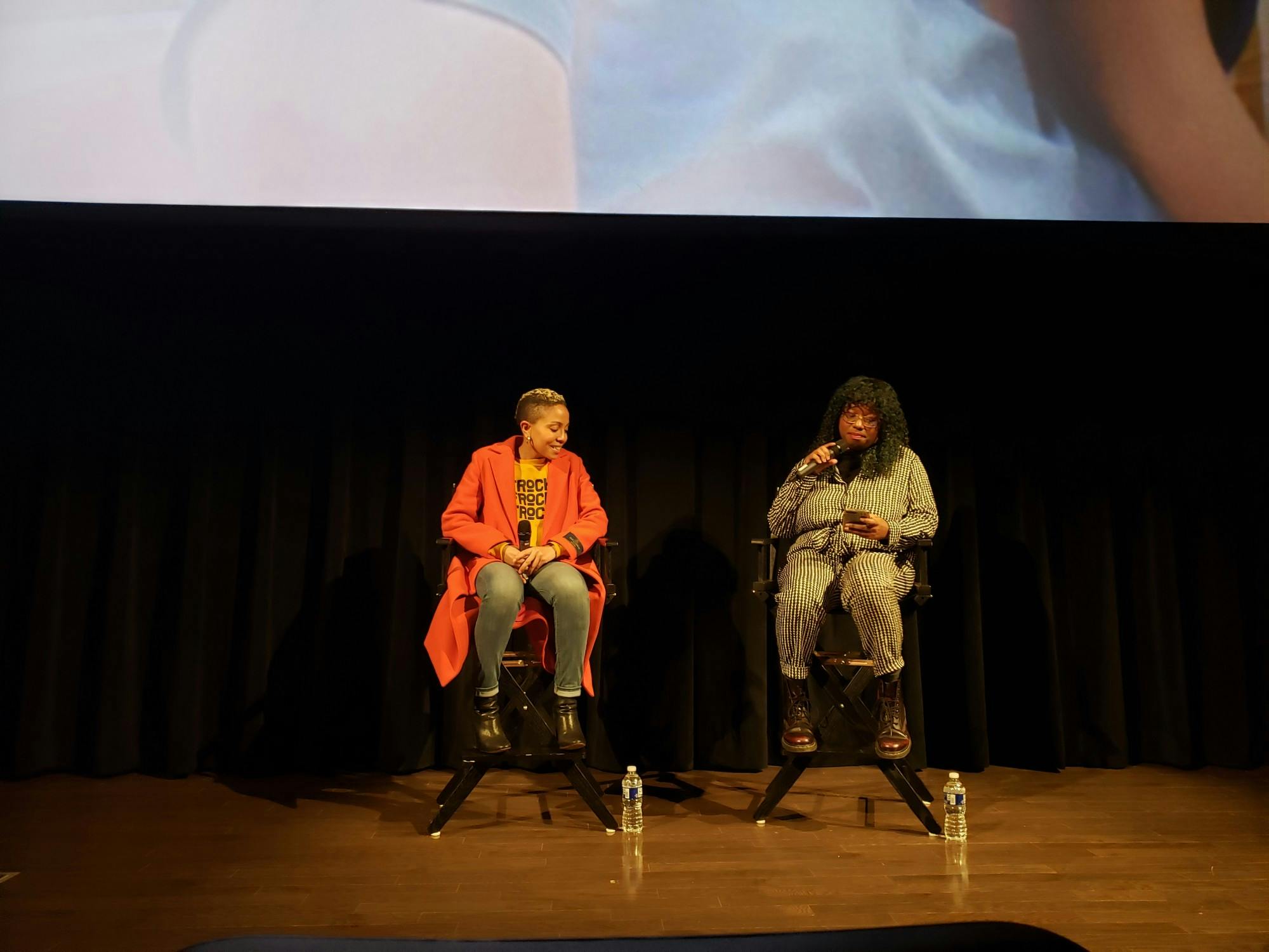 COURTESY OF TED TAK
Zora Howard discussed the ways in which people of color can be portrayed in the media.