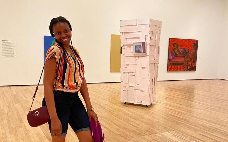 COURTESY OF CHIDIMMA EZEILO
Hailing from Nigeria, Ezeilo expresses her love for the beauty and sights of her new home in Baltimore.