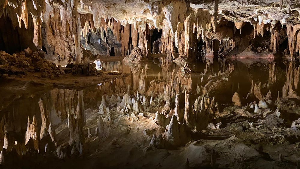 COURTESY OF BINYAMIN NOVETSKY
Over fall break, Novetsky visited the Luray Caverns in Virginia, which reminded him of one of his favorite Dickinson poems.