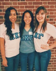  Courtesy of Lily Kairis
 Little Lily might be surprised, but Older Lily is so happy to be in Kappa.