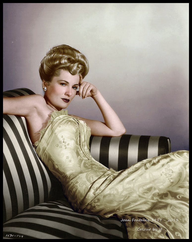 ONEREDSF1 / CC BY-NC-SA 2.0
Golden Age actress Joan Fontaine starred in the 1940 version of Rebecca.