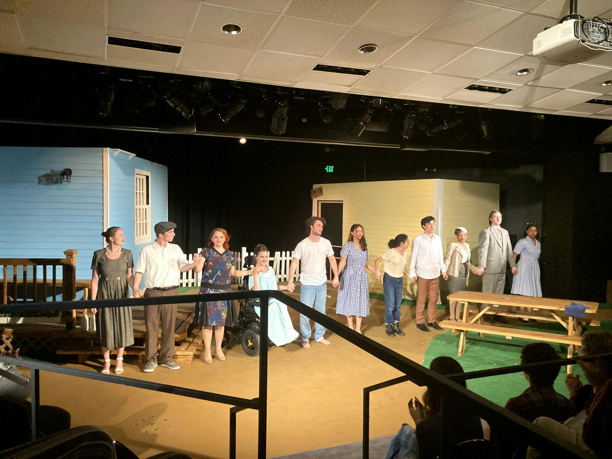 COURTESY OF VAREN TALWAR
The cast of the Barnstormers presented William Inge’s Picnic.