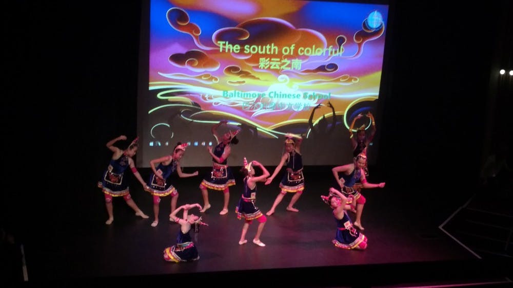 Courtesy of Cole Douglass
Students from the Baltimore Chinese School performing at the Walters.