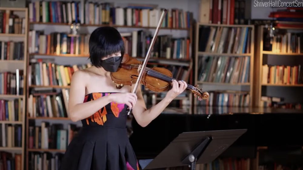 COURTESY OF SARAH JUNG
Jennifer Koh performs her project Alone Together and two pieces written by J.S. Bach.